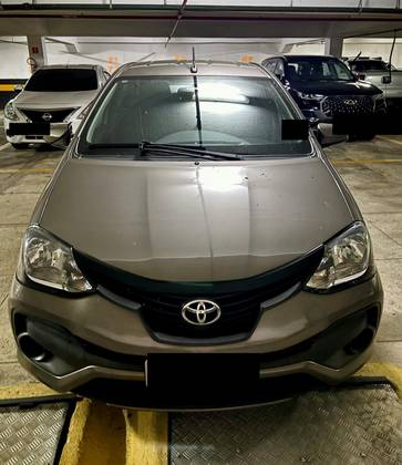 TOYOTA ETIOS 1.3 X 16V FLEX 4P MANUAL TOYOTA ETIOS 1.3 X 16V FLEX 4P MANUAL